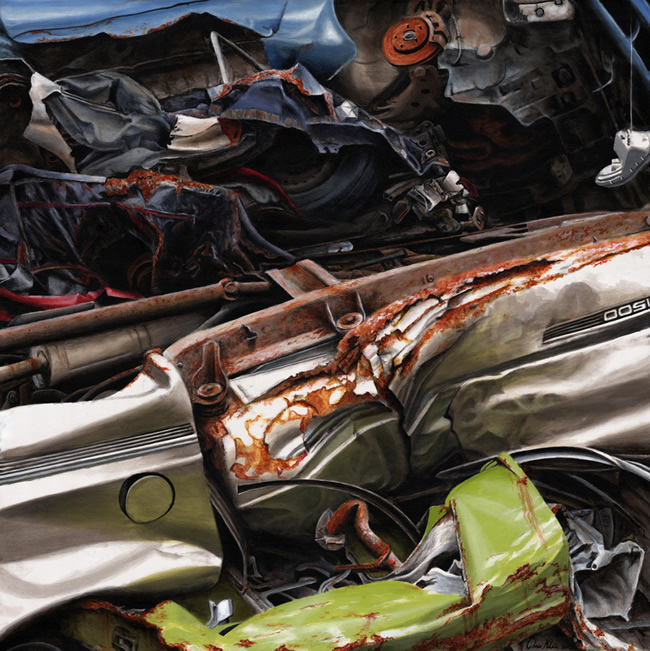 hyperrealism painting by Chris Klein